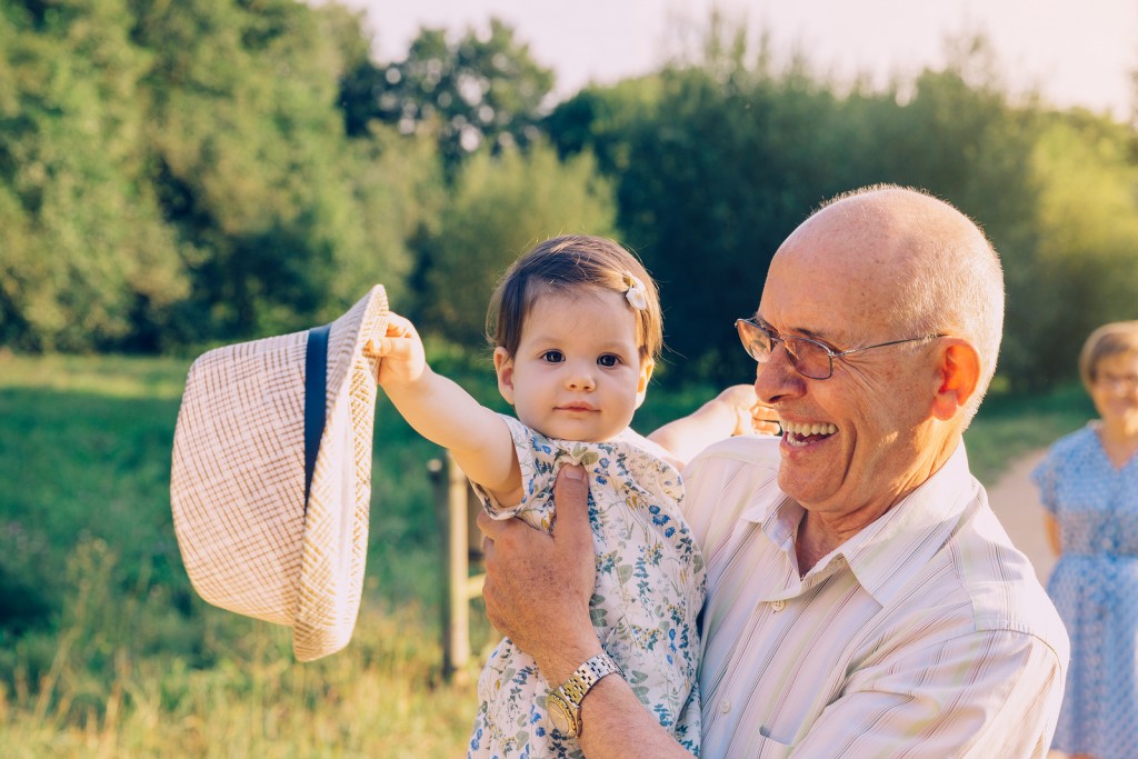 Grandparents can relax and not worry about most parenting choices
